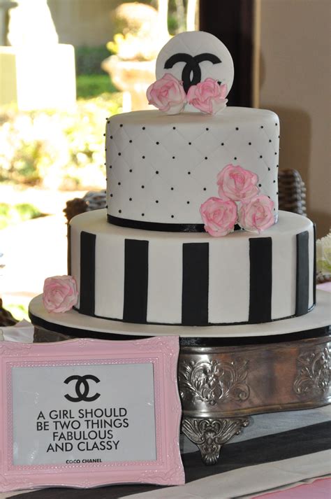 Coco Chanel cake ideas